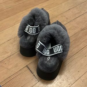 Ugg platform slippers